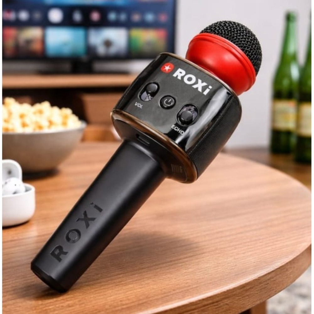 ROXi Karaoke Microphone Wireless Built in Bluetooth Speaker USB Rechargeable Mic